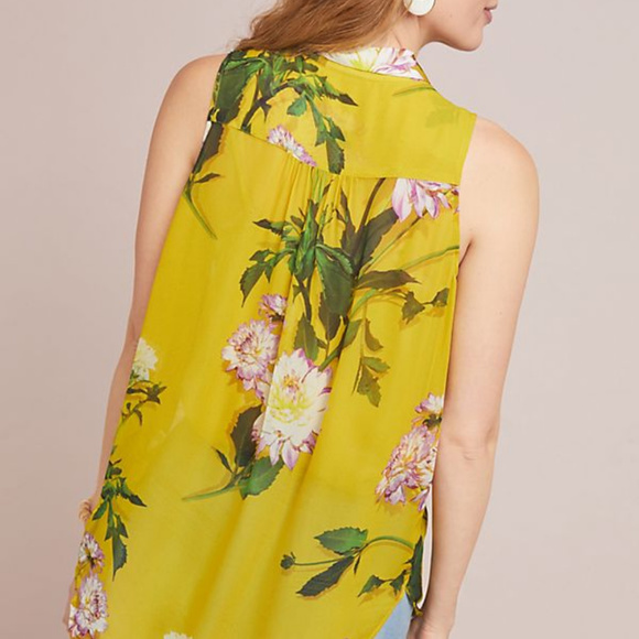 (Maeve) Duchess Sleeveless Buttondown - Picture 5 of 6